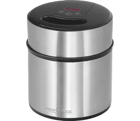 ProfiCook PC-ICM 1140 / Eismaschine / 12 W / 1,8 l / LCD / Edelstahl