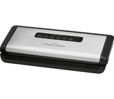 ProfiCook PC-VK 1146 / Vakuumschweißgerät / 120 W / Saugleistung: 12 Liter-min / 0,8 bar