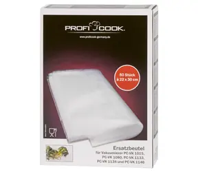 ProfiCook PCVK1015 Vakuumbeutel 22x30cm / 50 Stk