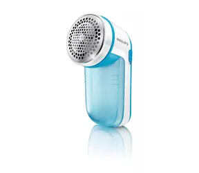 Philips GC026-00 blau / Fusselentferner / 8800 U/min / 2x AA-Batterien
