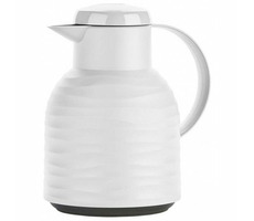 Emsa Samba Vacuum 1l weiß / Vakuumkessel (Thermoskanne) / Quick Press 