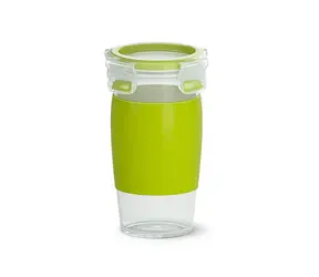 Emsa CLIP & GO Smoothie 0,45 l grün / Smoothie-Flasche