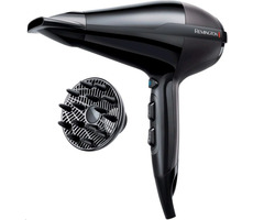 Remington AC5999 Pro Air AC schwarz / Haartrockner / 2300 W / 3 Temperaturen / 2 Geschwindigkeiten / Diffusor / Konzentrator