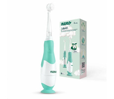Neno Denti weiß / Elektrische Kinderzahnbürste / 17.000 Impulse / IPX7 / LED / rotierend