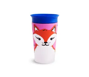 Munchkin - WildLove 360° Juniorbecher mit Henkeln 177 ml - Fuchs / ab 6 Monaten
