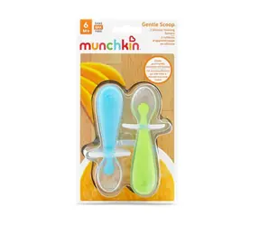 Munchkin - Silikonlöffel 2 Stück / ab 6 Monaten