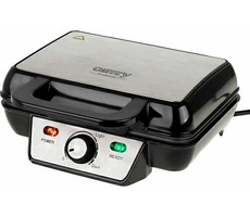 Camry CR 3046 silber / Waffeleisen / 1600 W / stufenlose Temperaturregelung 