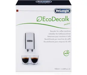 DeLonghi EcoDecalk Mini 2x100ml / Kalkentferner für Kaffeemaschinen