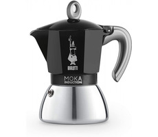 Bialetti Moka Induktionswasserkocher für 4 Tassen schwarz 150 ml / Nachverkauf