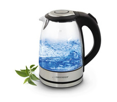 Esperanza EKK012 Wasserkocher aus Glas / 2200 W / 1,7 L / LED-Hintergrundbeleuchtung