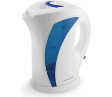 Esperanza EKK018B IGUAZU Wasserkocher weiß-blau / 2200 W / 1,7 L / Kunststoff