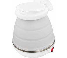 Esperanza EKK023 Wasserkocher klappbar weiß / 750 W / 0,5 L / Silikon