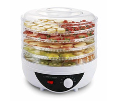 Esperanza EKD002 Pfifferling-Fruchttrockner weiß / 250 W / 5 Platten
