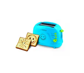 Esperanza EKT003B SMILEY Multifunktions-Toaster 3 in 1 blau / 750 W / 7 Bräunungsstufen