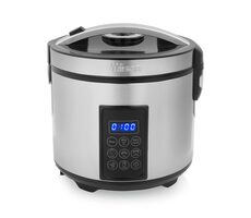 Tristar RK-6138 / Reiskocher und Dampfgarer / 900 W / 2,2 l / 7 voreingestellte Programme / Timer