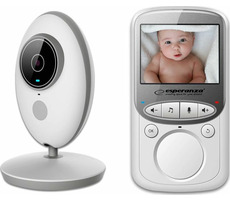 Esperanza EHM003 JUAN elektronisches Babyphone mit Kamera / Raumtemperaturüberwachung / Zwei-Wege-Anruf