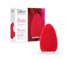 Silk&#39;n Bright Red / Gesichtsreiniger / 7 Geschwindigkeiten / bis zu 8000 Vibrationen pro Minute.
