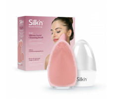 Silk&#39;n Bright Pink / Gesichtsreiniger / 7 Geschwindigkeiten / bis zu 8000 Vibrationen pro Minute.