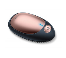 BEURER HT 10 Ionen-Haarbürste Roségold / Ionen-Technologie / 2x AAA Netzteil 