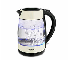 Zelmer ZCK8011I schwarz-beige / Schnellkochtopf / 2200 W / 1,7 l / Glas / LED-Licht