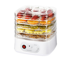 Esperanza EKD004 Obsttrockner weiß / 250 W / 4 Platten