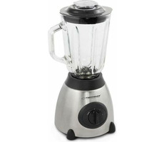 Esperanza EKM020 Margarita schwarz-silber / Tischmixer / 500 W / Turbofunktion / 2 Geschwindigkeiten / 1,5 l
