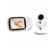 Esperanza EHM002 JACOB elektronisches Babyphone mit Kamera / LCD 3,2" / Unterstützung mehrerer Sprachen / Zwei-Wege-Anruf