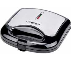 Esperanza EKT011 Asiago Sandwichmaker Schwarz-Silber / 1000 W / 4 Dreiecke