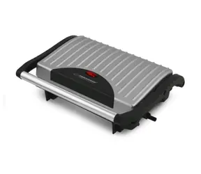 Esperanza EKG005 PIZZAIOLA silber / elektrischer Kontaktgrill / 750 W 