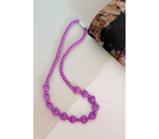 MIMIKOI - Stillperlen mit Herzen helllila