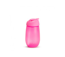 Munchkin - Simple Clean Strohhalmbecher 296ml - rosa / ab 12 Monaten