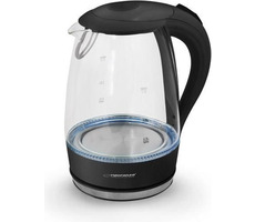 Esperanza EKK011K / Schnellkochtopf / 2200 W / 1,7 L / Glas und Kunststoff / LED
