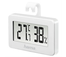 HAMA Mini-Thermometer & Hygrometer weiß