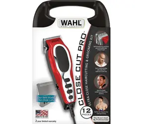 Wahl 79111-2016 Close Cut Pro rot / Trimmer / Klingenbreite: 45 mm / min. 0,6 mm / 6 Verlängerungen