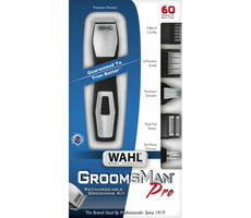 Wahl 9855-1216 GroomsMan Pro / Multifunktionstrimmer / Klingenbreite: 30 mm / min. 1 mm / 4 Verlängerungen
