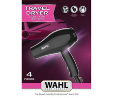 Wahl 3402-0470 Reisetrockner / Reise-Haartrockner / 1000W / 2 Leistungsstufen / 1,6 m