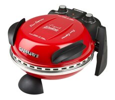 G3Ferrari G1000602 Delizia Rot / Mini-Pizzaofen / 1200 W / Durchmesser 31 cm / einstellbarer Thermostat bis 390 °C
