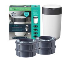 Tommee Tippee Value Set SANGENIC Korb Twist & Click + 4 Universal-Tintenpatronen