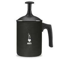 Bialetti Tutto Crema manueller Milchaufschäumer schwarz / 166 ml