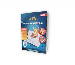 ETA ETA960068000 ETA eBag Antibakterielle Staubsaugerbeutel / 5 Stück / für 9600 68020
