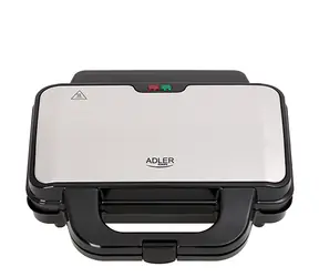 Adler AD 3043 schwarz / Sandwichmaker / 1300W / 2 Toasts 
