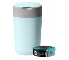 Tommee Tippee Sangenic Twist & Click blau / Windelkorb 