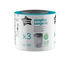 Tommee Tippee Sangenic Simplee Ersatzkartuschen, 3 Stück