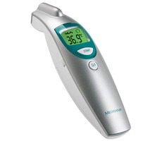 Medisana FTN 76120 / berührungsloses Infrarot-Thermometer / 34,0 bis 42,2 °C / Alarm / LCD-Display / Speicher