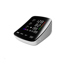 TESLA SMART Blutdruckmessgerät / Blutdruckmessgerät / LCD-Display / Speicher für 2 Personen / 4X AAA / Bluetooth / Manschette 22-42cm