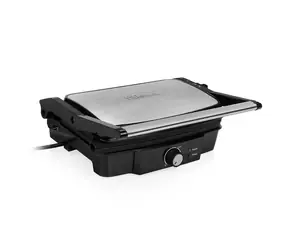 Tristar GR-2852 Edelstahl / Kontaktgrill / 1500W / 28x17 cm 