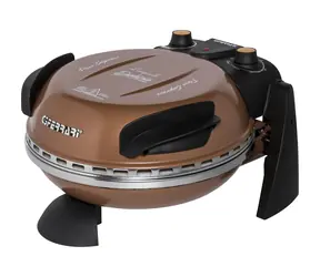 G3Ferrari G1000608 Delizia Bronze / Mini-Pizzaofen / 1200 W / Durchmesser 31 cm / einstellbarer Thermostat bis 390 °C