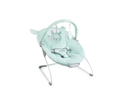 Momi GLOSSY Lama Vibrationsliege mit Melodien