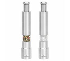 ProfiCook PSM 1160 Edelstahl / Salz- und Pfeffermühlen / 2 Stück / Abverkauf