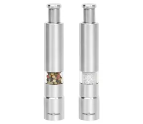 ProfiCook PSM 1160 Edelstahl / Salz- und Pfeffermühlen / 2 Stück / Abverkauf